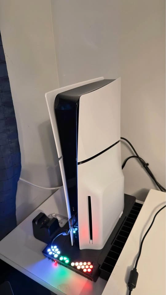 PS5 Slim Disc Edition Bundle + Games & Charging Station