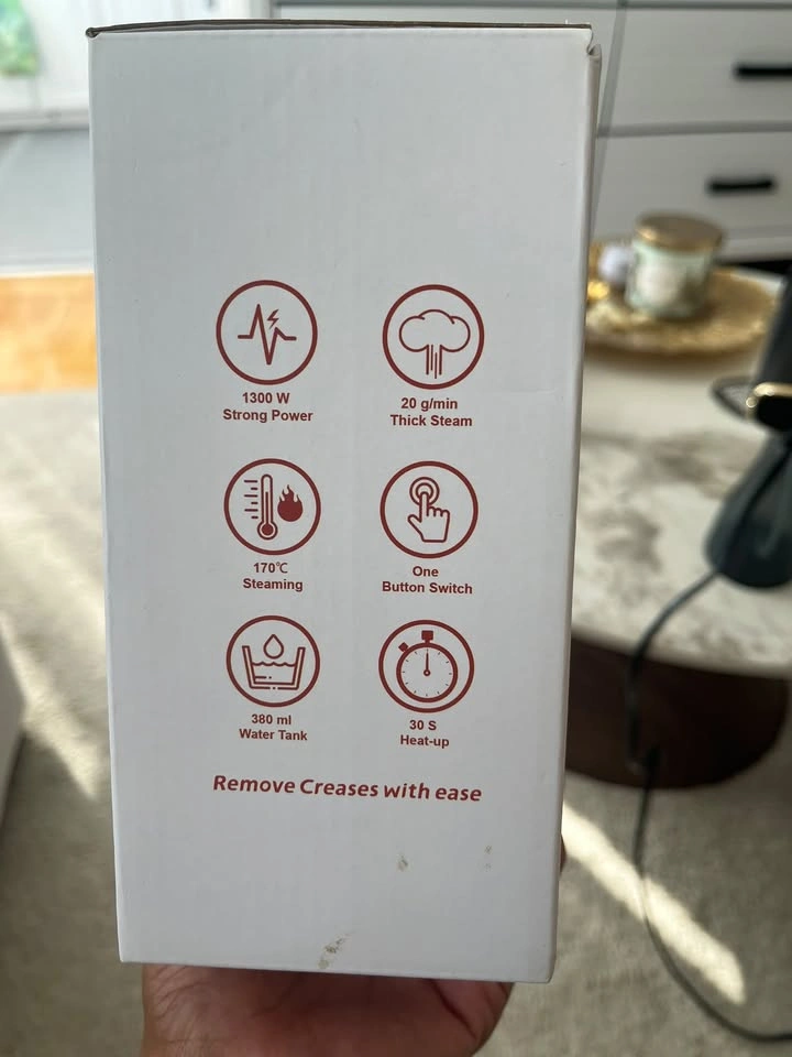 Handheld Garment Steamer – 1300W - photo 2