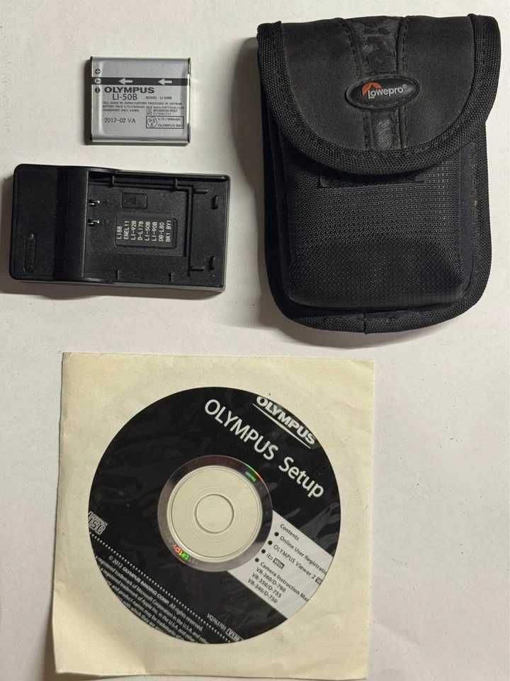 Olympus VR-350 Digital Camera 16MP CCD | 10x Zoom |  Like New - photo 4