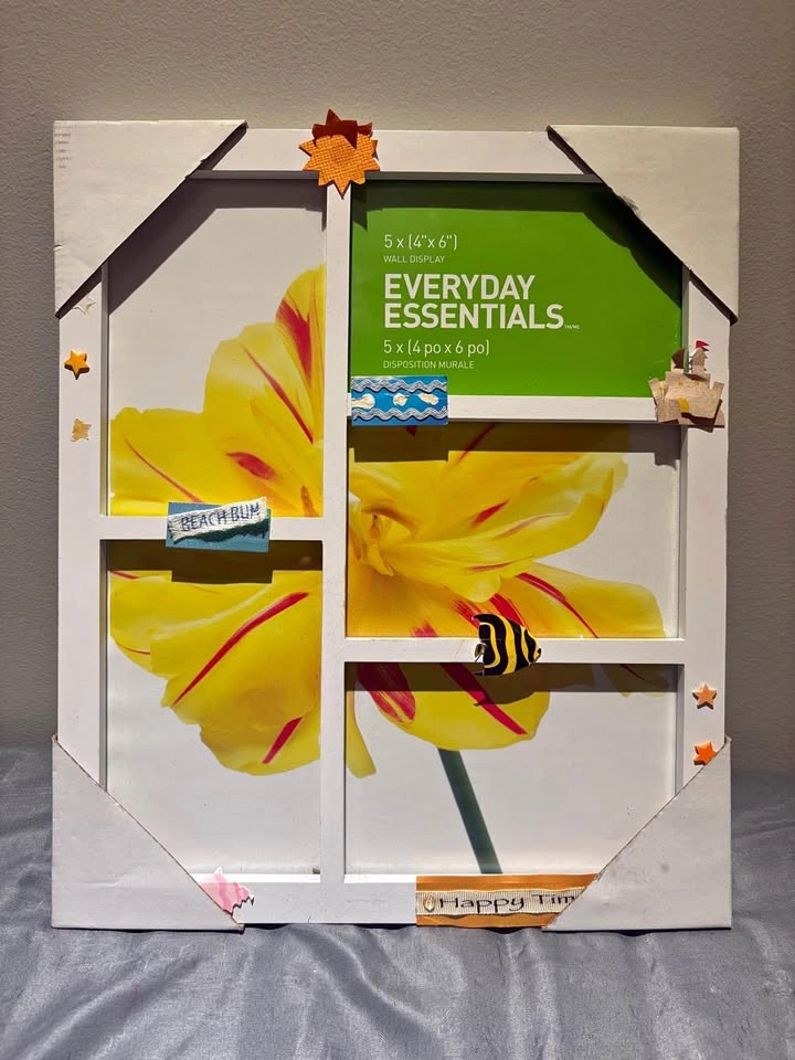 Everyday Essentials Multi-Photo Wall Frame and Floral Frame