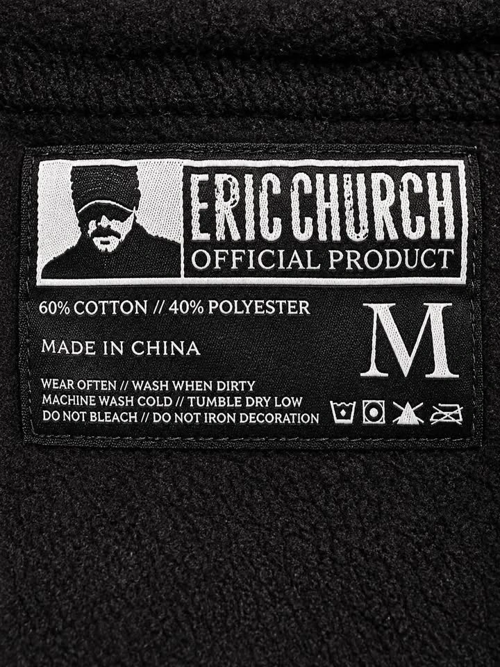 Eric Church 2017 ‘Holdin’ My Own’ Tour Hoodie | Unisex M - photo 4