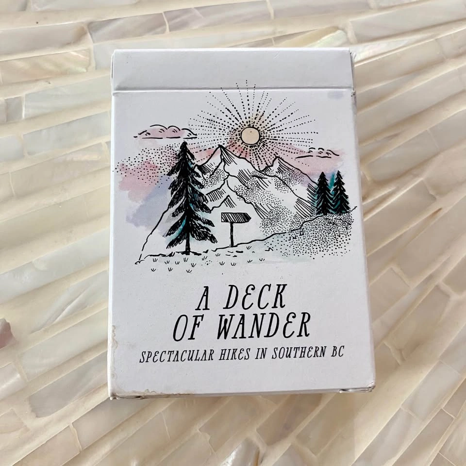 Anja Jane Hand Illustrated Poker Cards - BC Hikes - photo 5