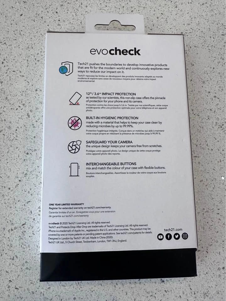 Tech21 iPhone 12 or 12 Pro Case - photo 3