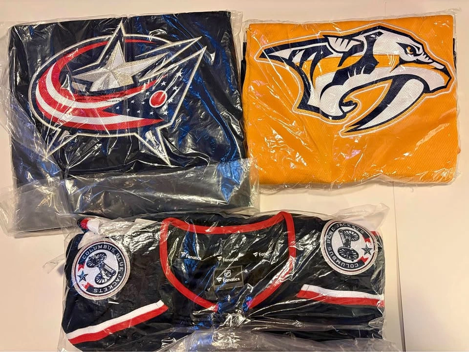 Brand New With Tags Youth Hockey Jerseys