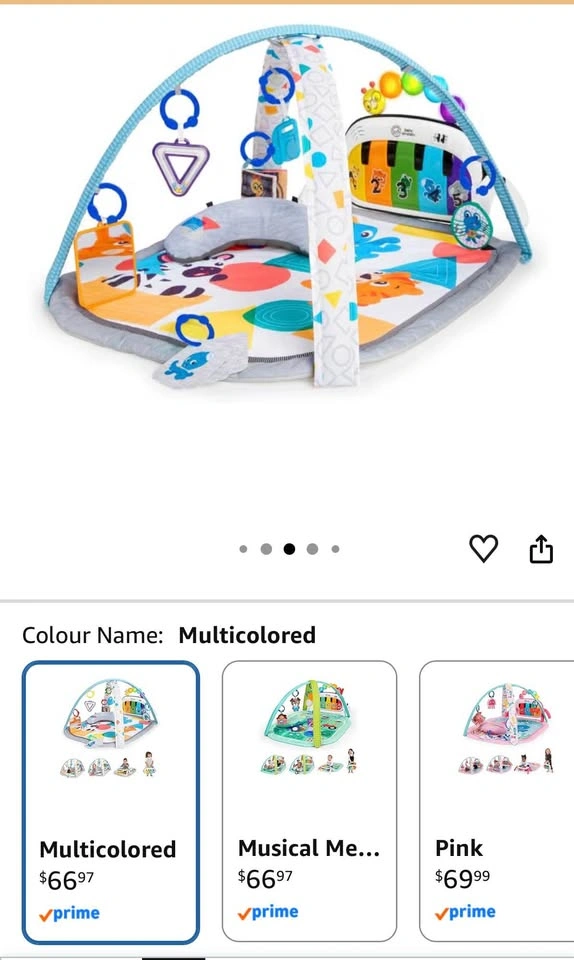 Baby Einstein 4-in-1 Kickin' Tunes Music and Language Play Gym - photo 3