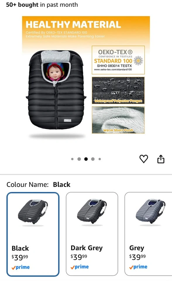 Orzbow Winter Car Seat Cover - photo 4