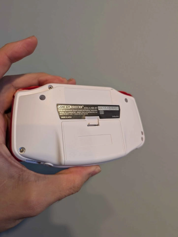 GameBoy Advance - Backlit - White and Red - photo 3