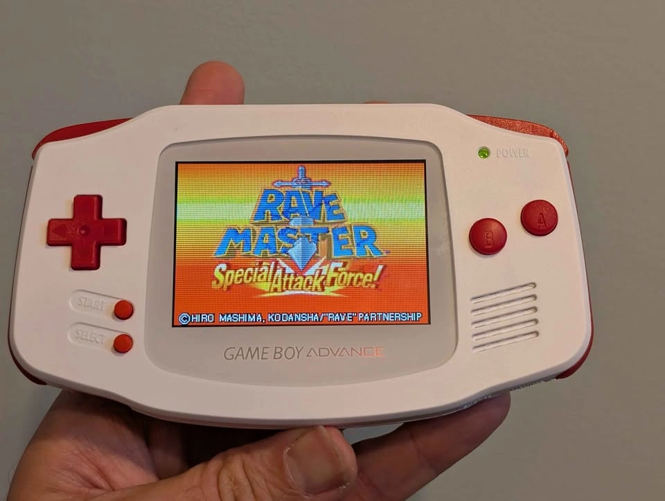 GameBoy Advance - Backlit - White and Red - photo 4