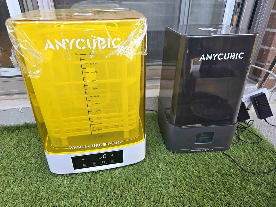 Anycubic Photon Mono 4 3D Printer and Wash & Cure 3 Plus