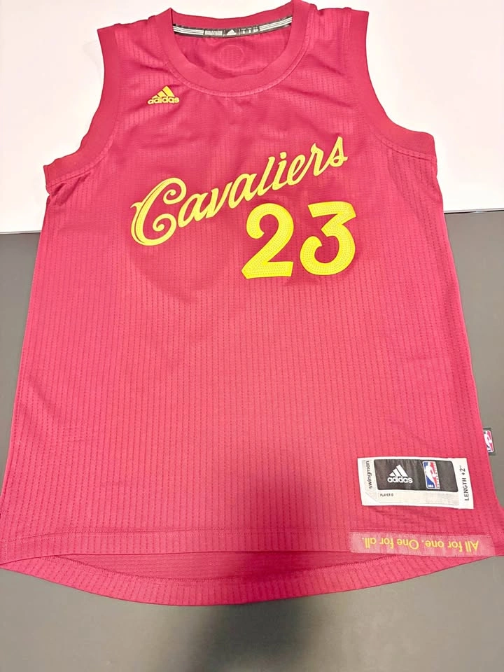 rare Adidas LeBron James 23 Cavaliers Christmas Day Swingman Jer