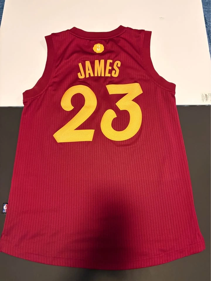 rare Adidas LeBron James 23 Cavaliers Christmas Day Swingman Jer - photo 2