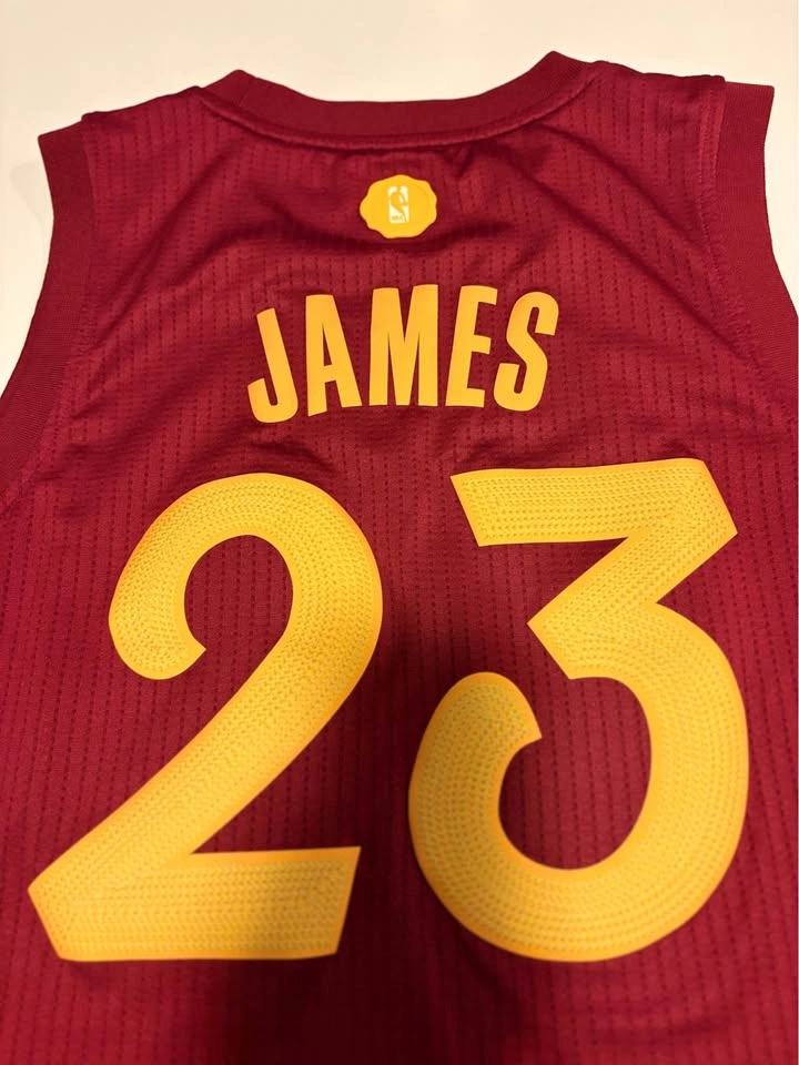 rare Adidas LeBron James 23 Cavaliers Christmas Day Swingman Jer - photo 3