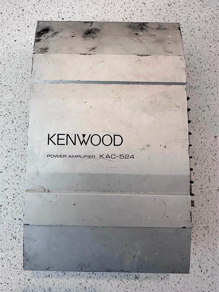 Kenwood 2 channel (or mono) amplifier for Car