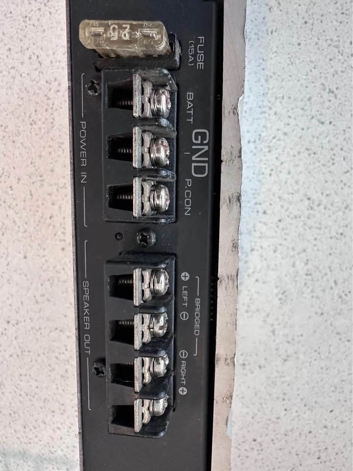 Kenwood 2 channel (or mono) amplifier for Car - photo 3