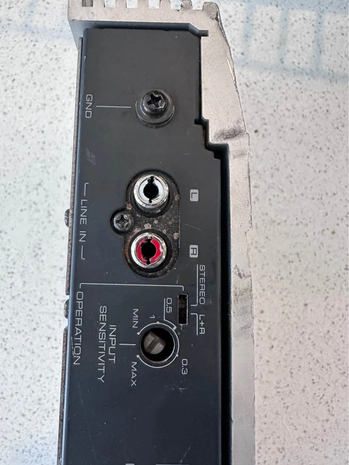 Kenwood 2 channel (or mono) amplifier for Car - photo 4