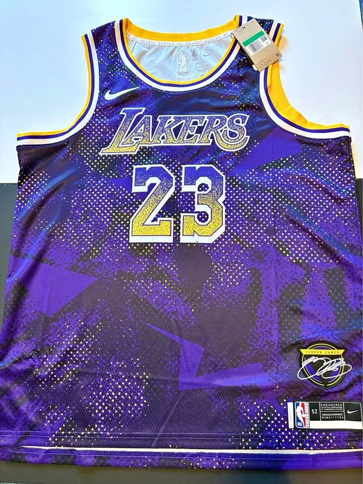 NIKE NBA SELECT SERIES JERSEY LEBRON JAMES L.A. LAKERS - XL