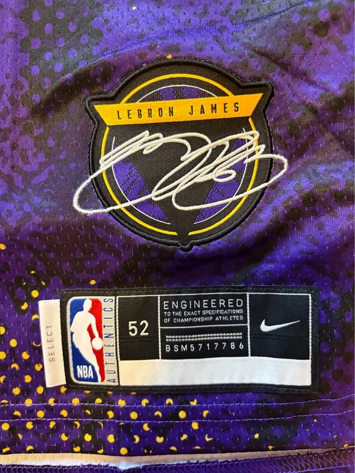 NIKE NBA SELECT SERIES JERSEY LEBRON JAMES L.A. LAKERS - XL - photo 3