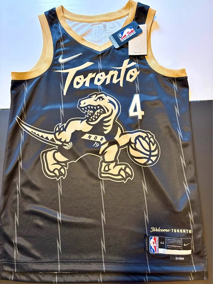 Brand new Nike City OVO Toronto Raptors Scottie Barnes Jersey