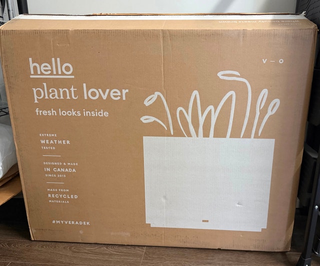 Veradek Block Series Planter – Large Tall Rectangular Planter - photo 2