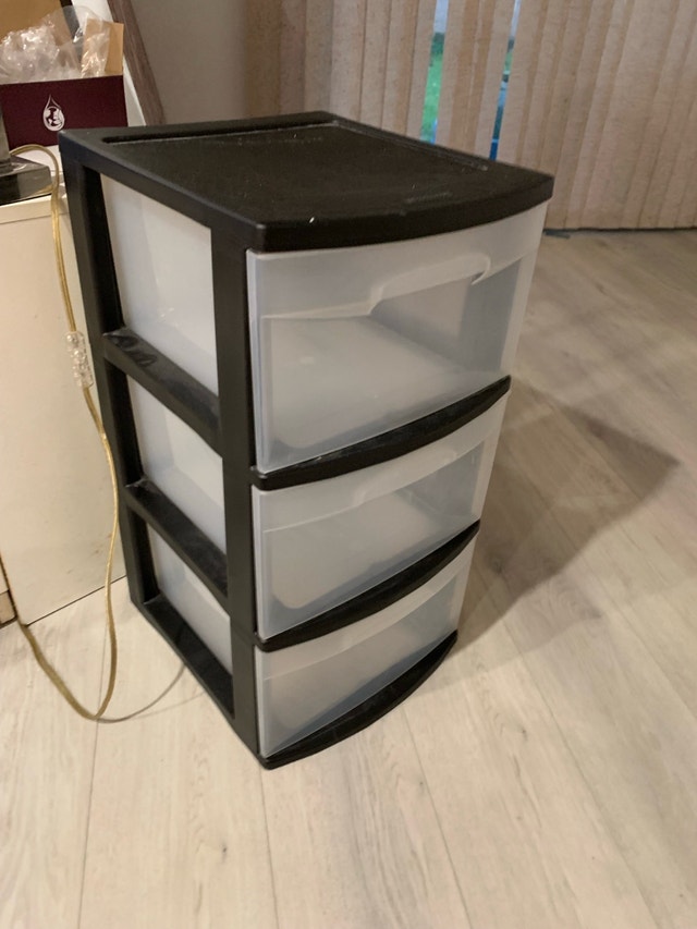Sterilite 3-Drawer Storage Cart