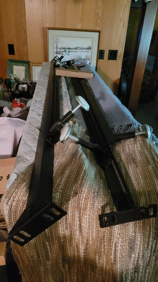 Queen Size Bed Frame — Nice Headboard, Footboard & Frame — $60 - photo 4