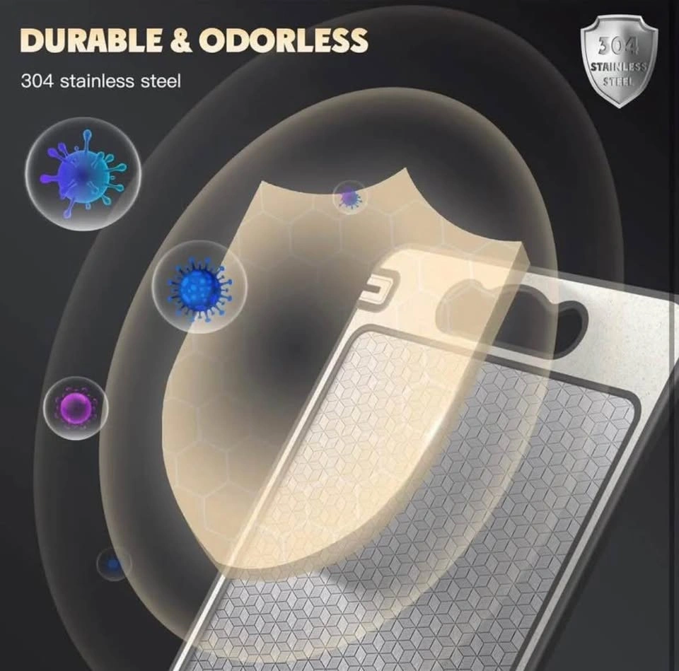 Premium Double Sided Stainless Cutting Board With Many Features - photo 5
