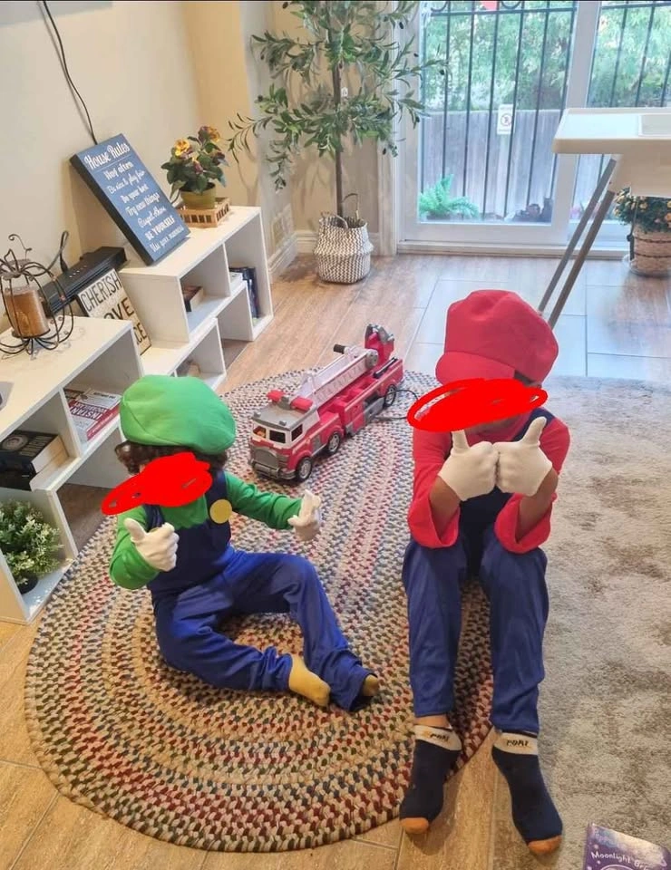Mario and Luigi Kids Costumes - photo 2