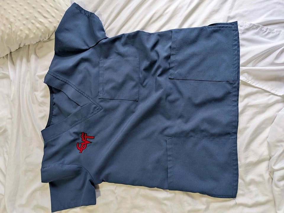 Mohawk CVT Cardiovascular Technology Scrubs - Postman Blue XS