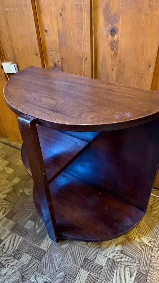 Wooden End Table