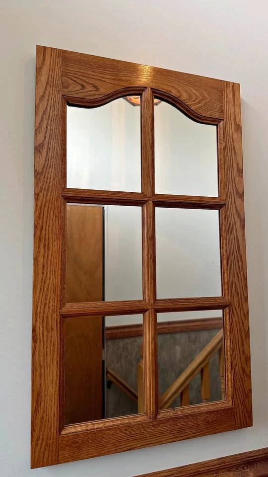 Wooden Mirror
