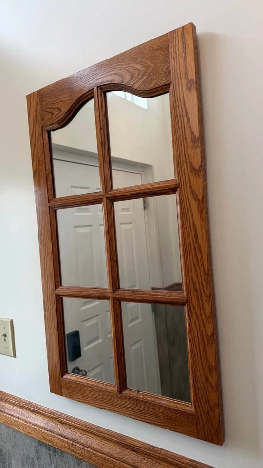 Wooden Mirror - photo 2