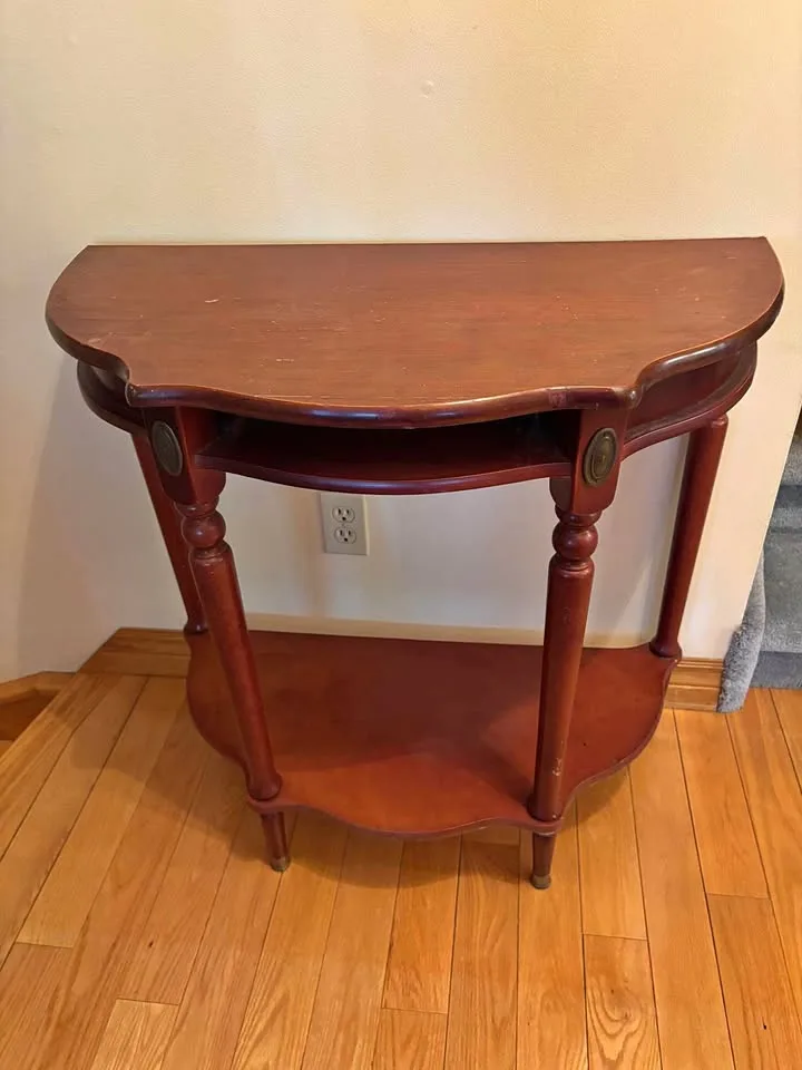 Half oval table thumbnail