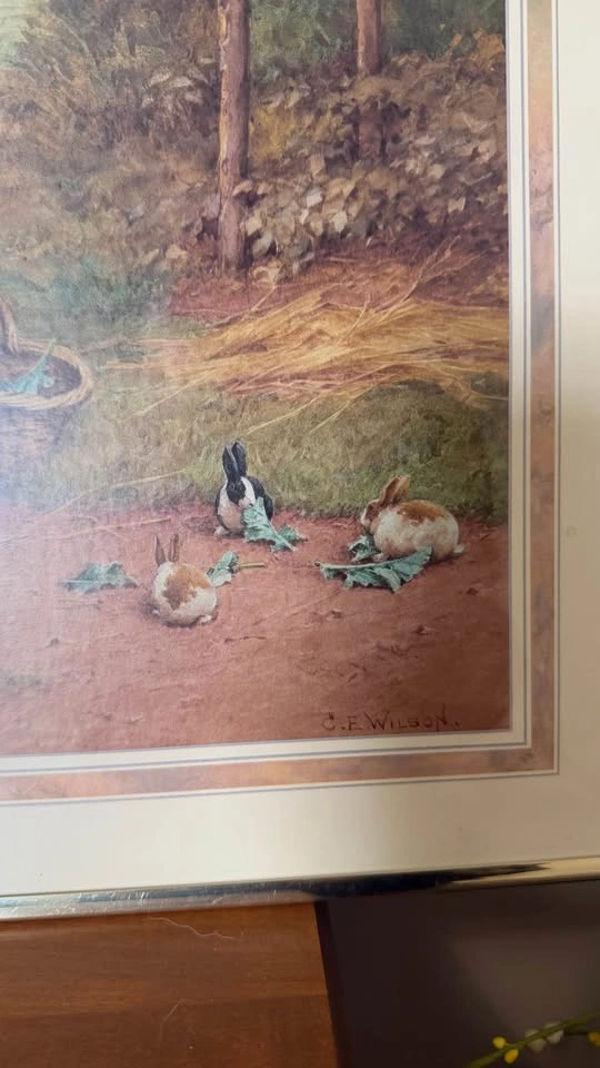 Mary and Her Rabbits - Charles Edward Wilson - photo 3