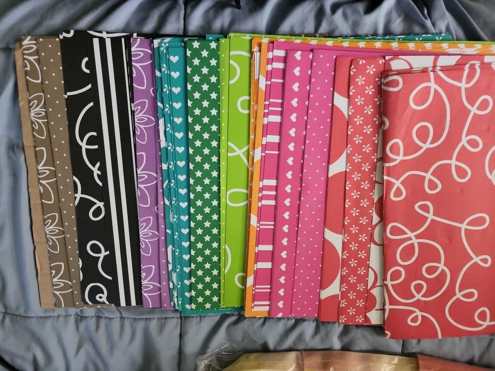 12" x12" Scrapbook Papers. thumbnail