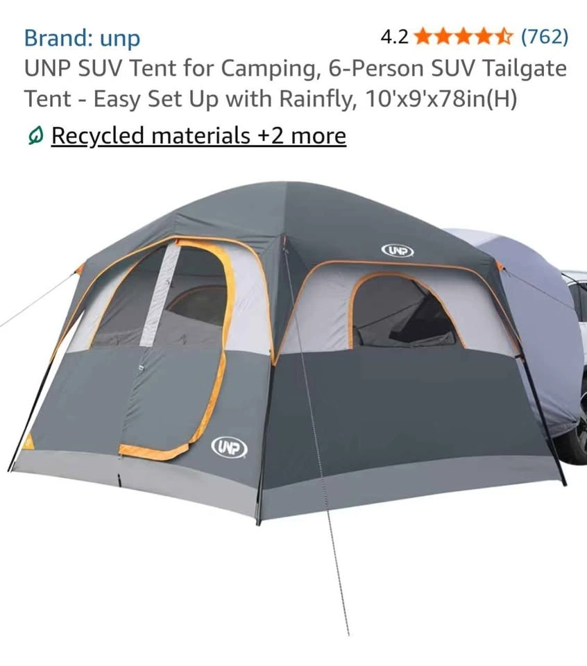unp 6-Person SUV Tailgate Tent - photo 5