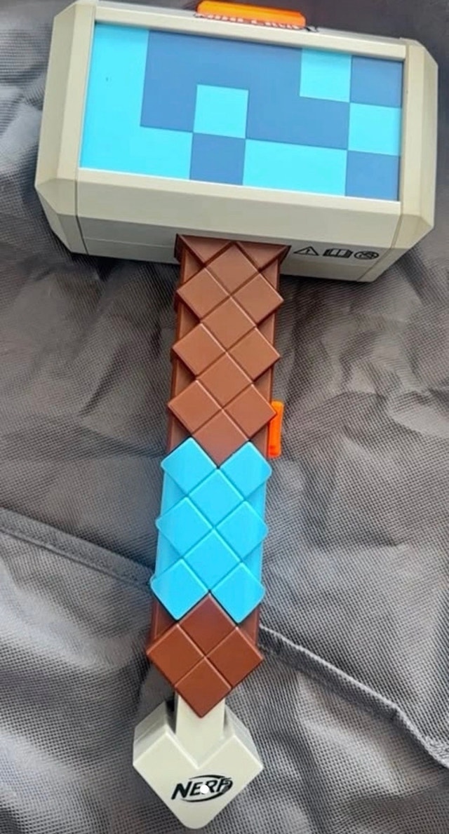 Minecraft Nerf Gun