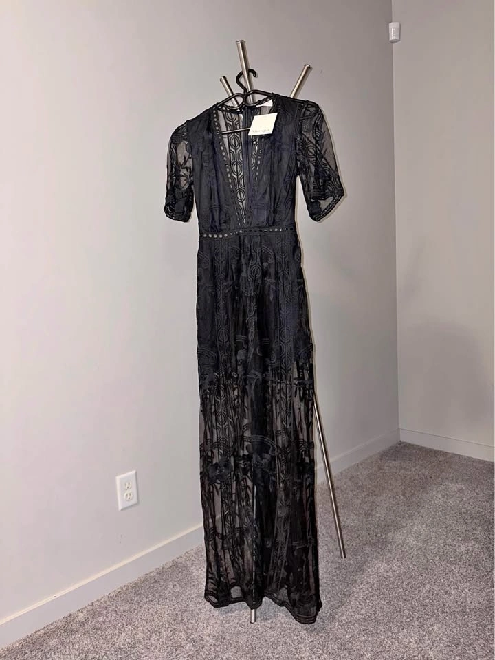 Black Showpo Overall