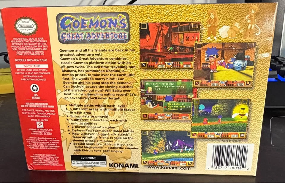 Goemon’s Great Adventure N64 - photo 3