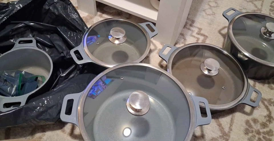 Imperial Collection 5-Piece Die-Cast Aluminium Cookware Set - photo 4