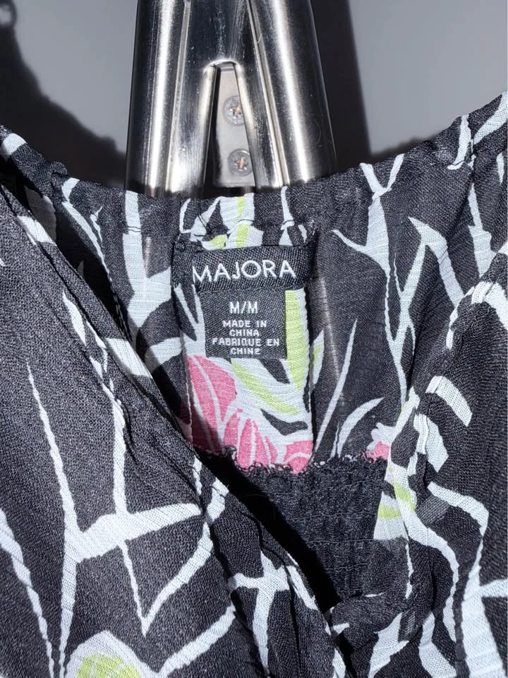 Majora Black Floral Summer Dress - photo 2