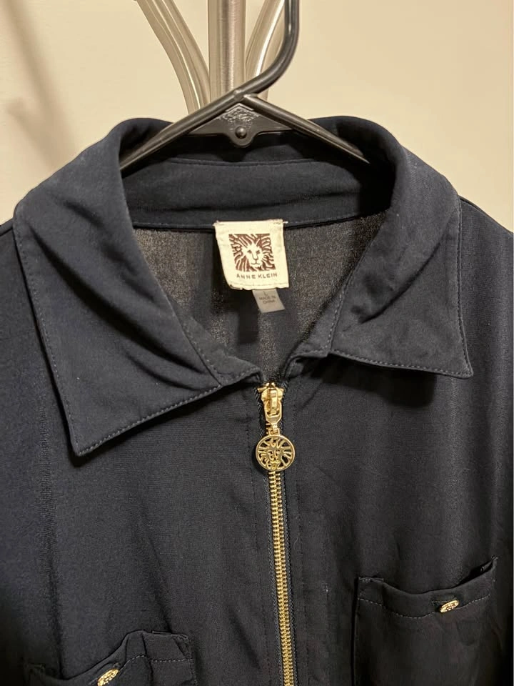 Anne Klein Deep Blue Top - photo 2