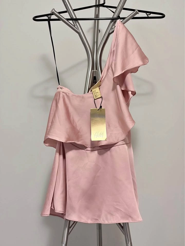 Pink H&M Satin Top