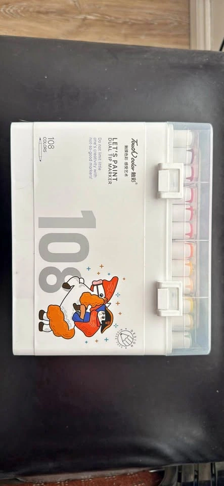 Touch Color STA Limited 108 Color Dual Tip Marker Set