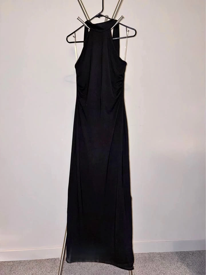 Black Halter Dress