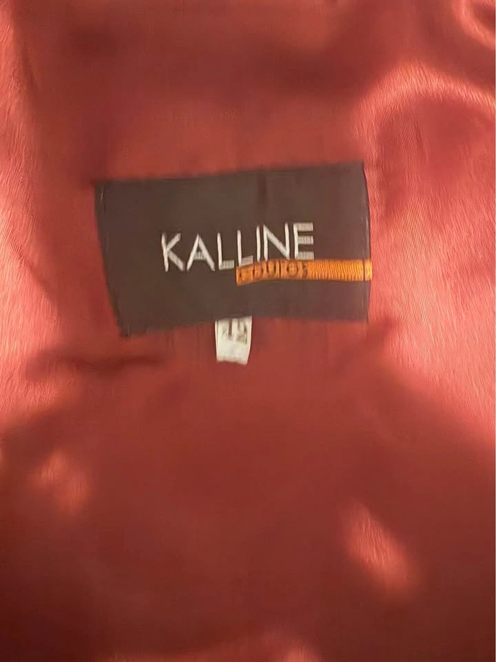 Leather red jacket - photo 3