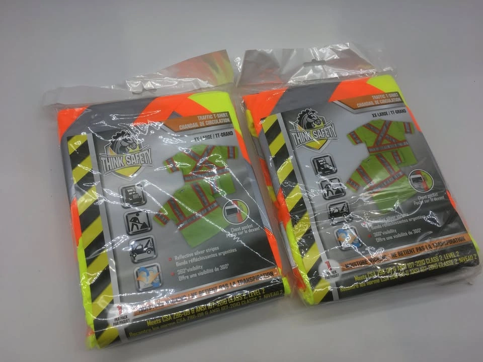 New - Workhorse Hi-Viz Green T-Shirt - 2XL (2 shirts) - photo 2