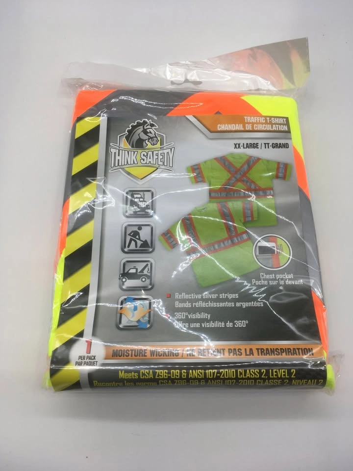 New - Workhorse Hi-Viz Green T-Shirt - 2XL (2 shirts) - photo 3