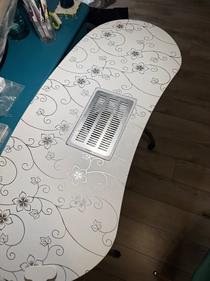 Foldable Manicure Nail Table with Dust Collector + Free Nail Dri