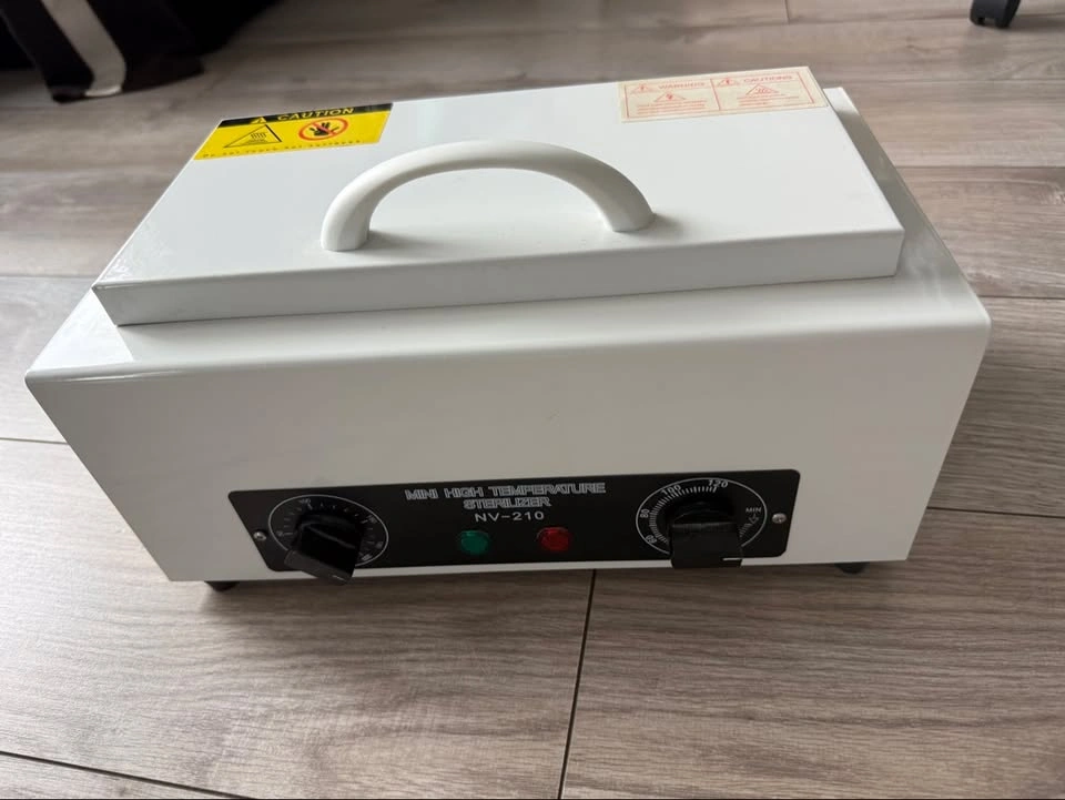 NV-210 Mini High Temperature Sterilizer for Nail Tools - photo 2