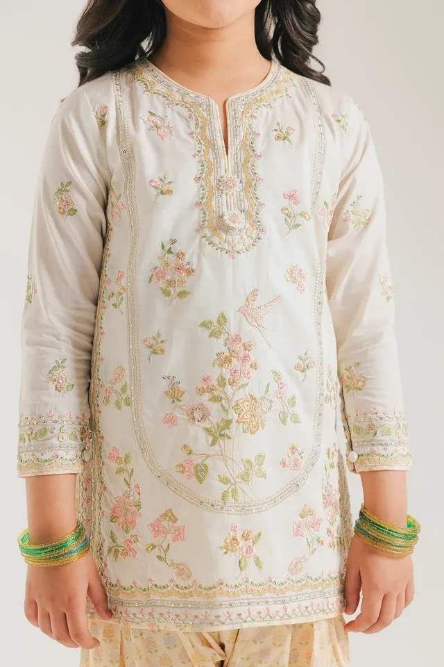 Ethnc kids - Vanilla Ice kurta set 🌸 - photo 2